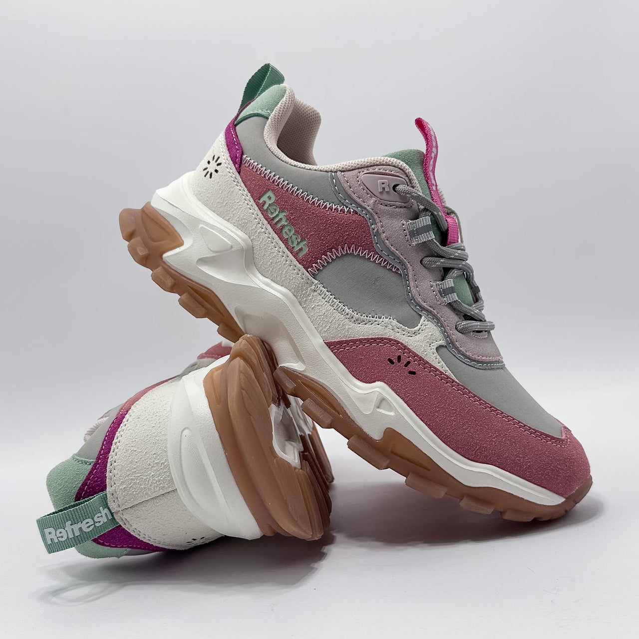 Refresh 173104 Nude Zapatilla Mujer