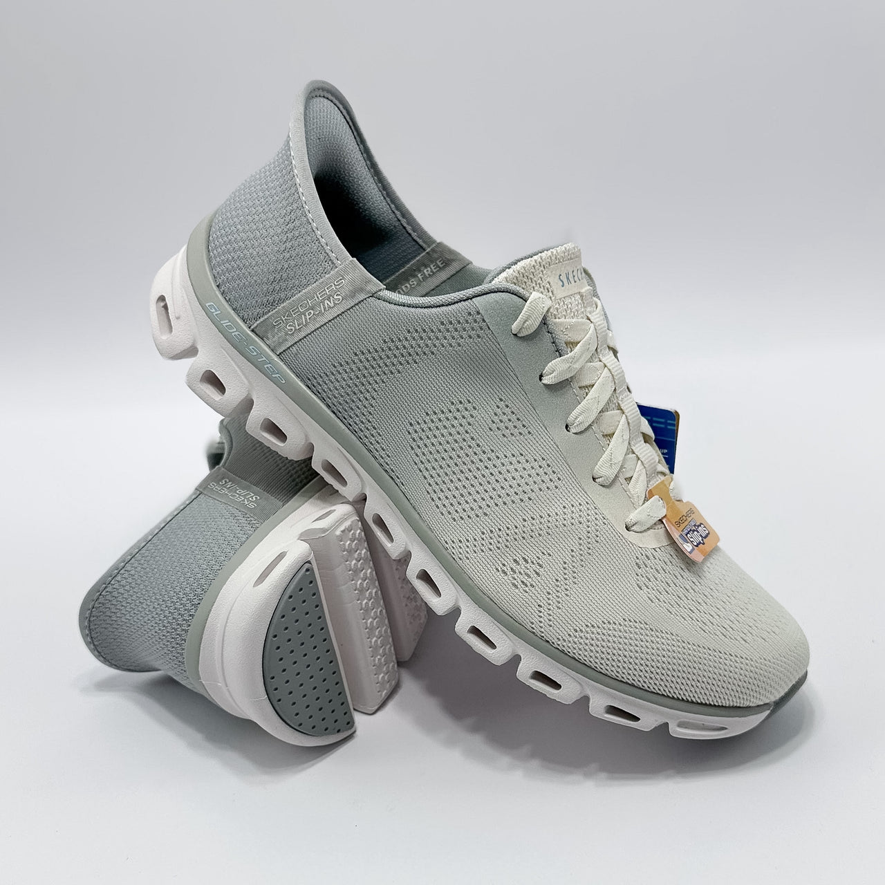 Skechers 104566/GRY Glide Step Excite Slip-ins Zapatilla Mujer