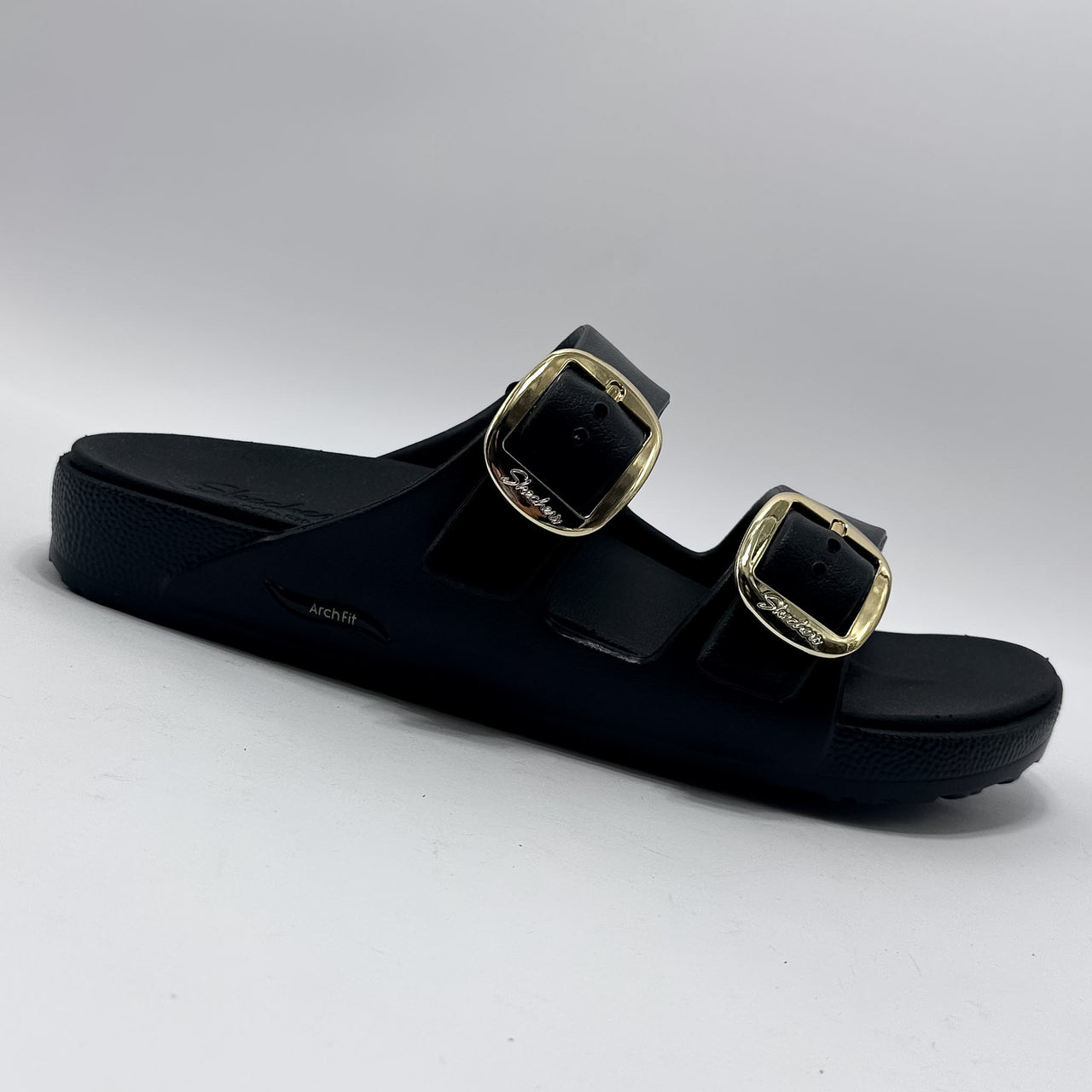 Skechers 111592/BLK Arch Fit Cali Breeze 2.0 Gold Star Sandalia Mujer