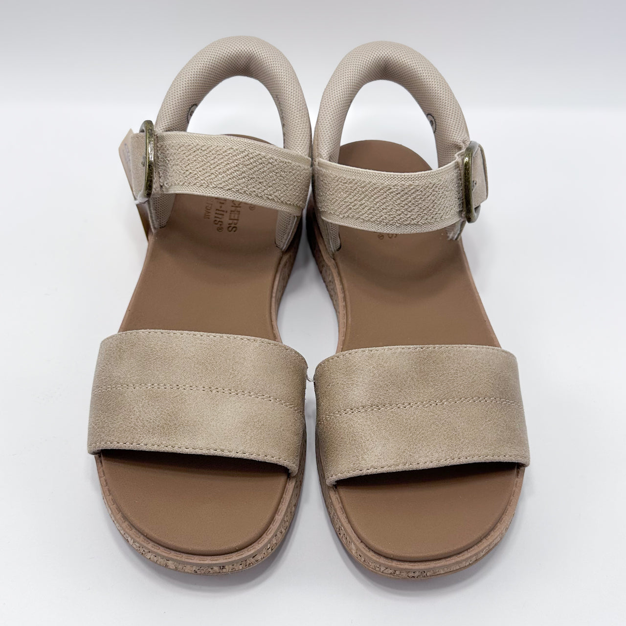 Skecher 114423/NAT Bobs Sun Vibe-Be Corky Sandalia Mujer
