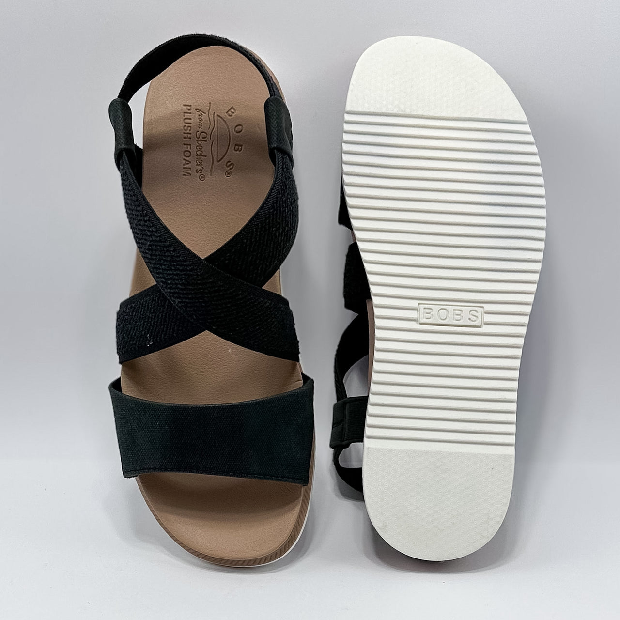 Skechers 114705/BLK BOBS Desert Kiss Low Sandalia Mujer