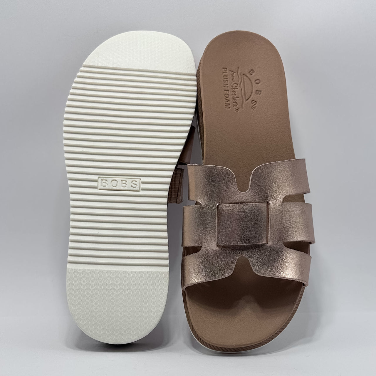 Skechers 114707/RSGD BOBS Desert Kiss Low - Peak Look Sandalia Mujer