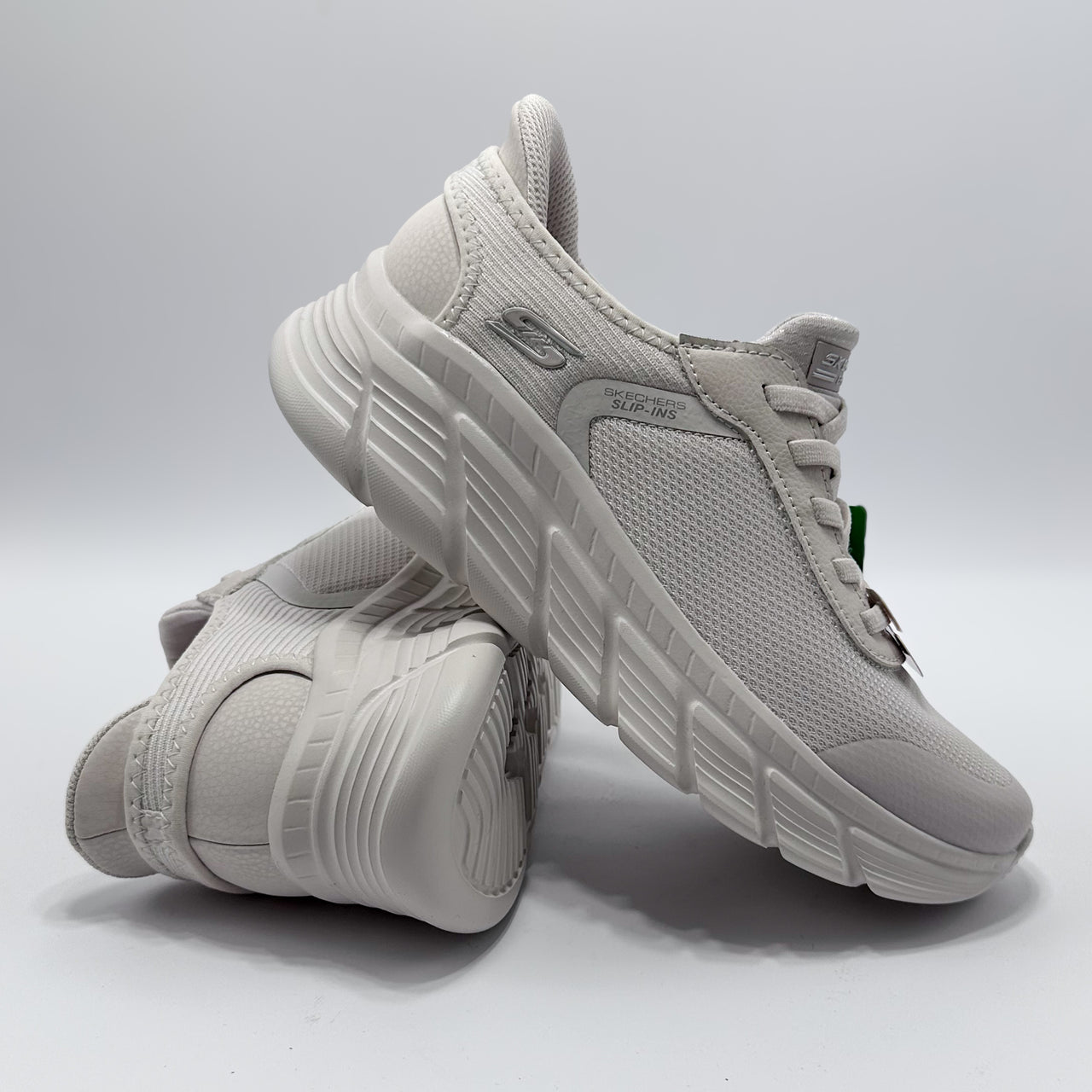 Skechers 117391/WHT Bobs Sport Slip-ins Zapatilla Mujer
