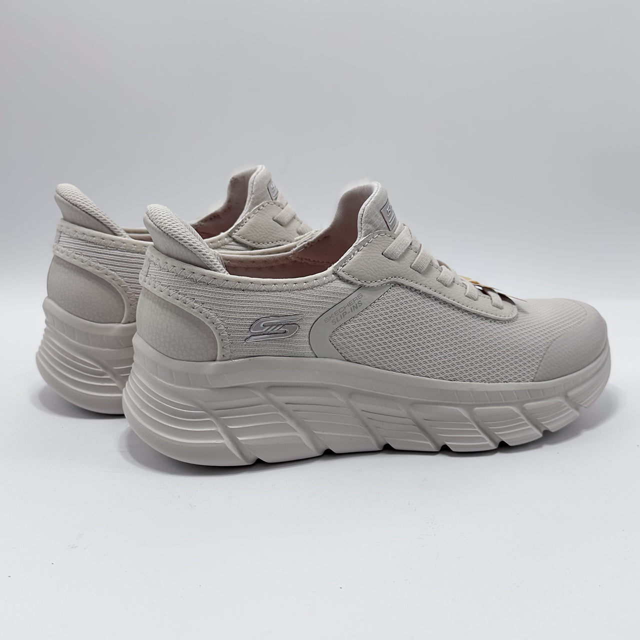 Skechers 117391/WHT Bobs Sport Slip-ins Zapatilla Mujer