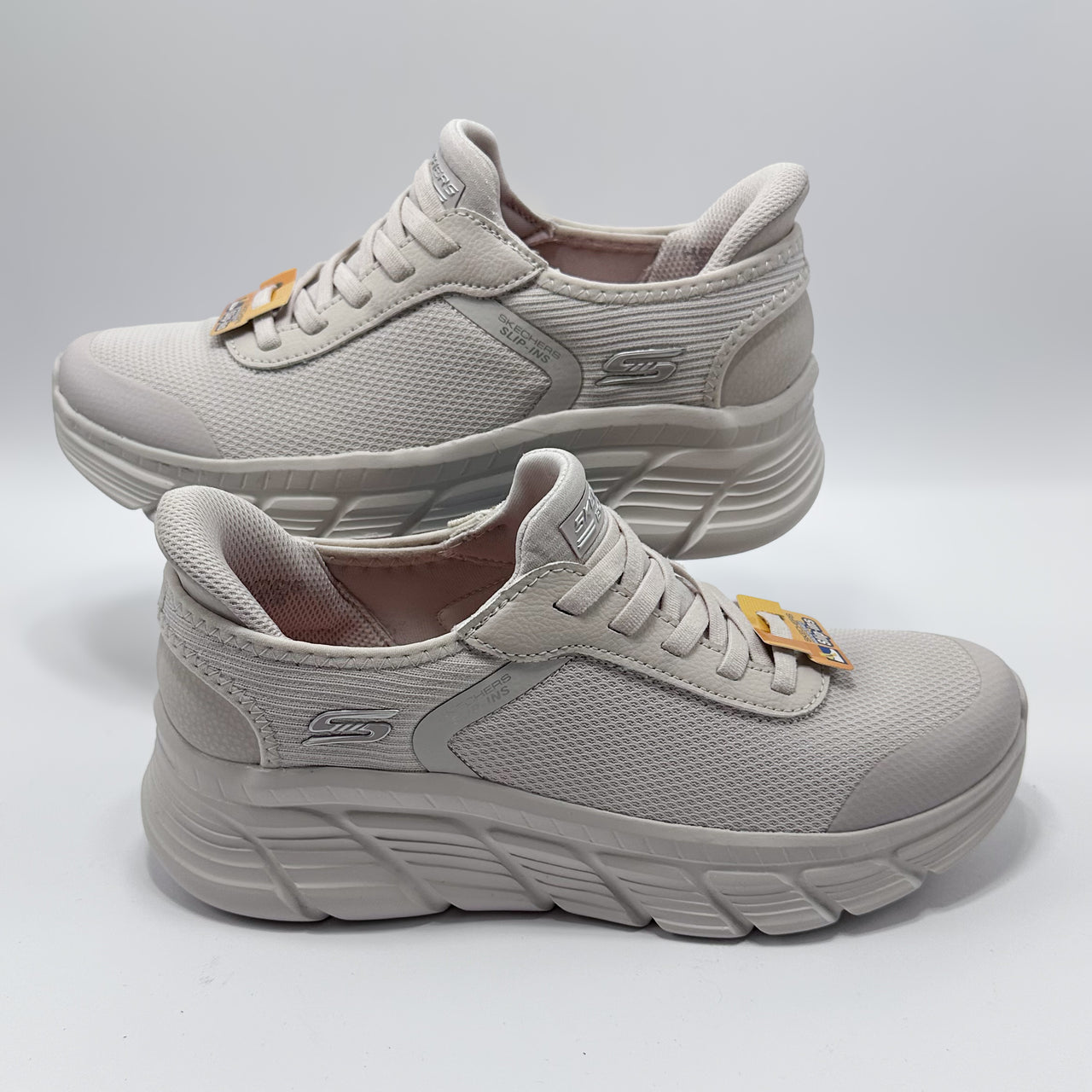 Skechers 117391/WHT Bobs Sport Slip-ins Zapatilla Mujer