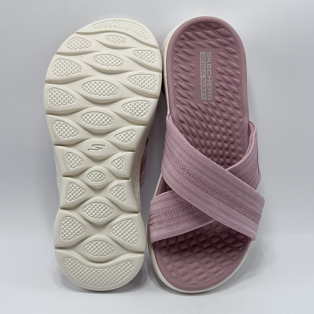 Skechers 141420/BLSH Go Walk Flex Sandal - Impressed Sandalia Mujer