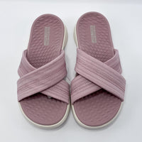 Skechers 141420/BLSH Go Walk Flex Sandal - Impressed Sandalia Mujer