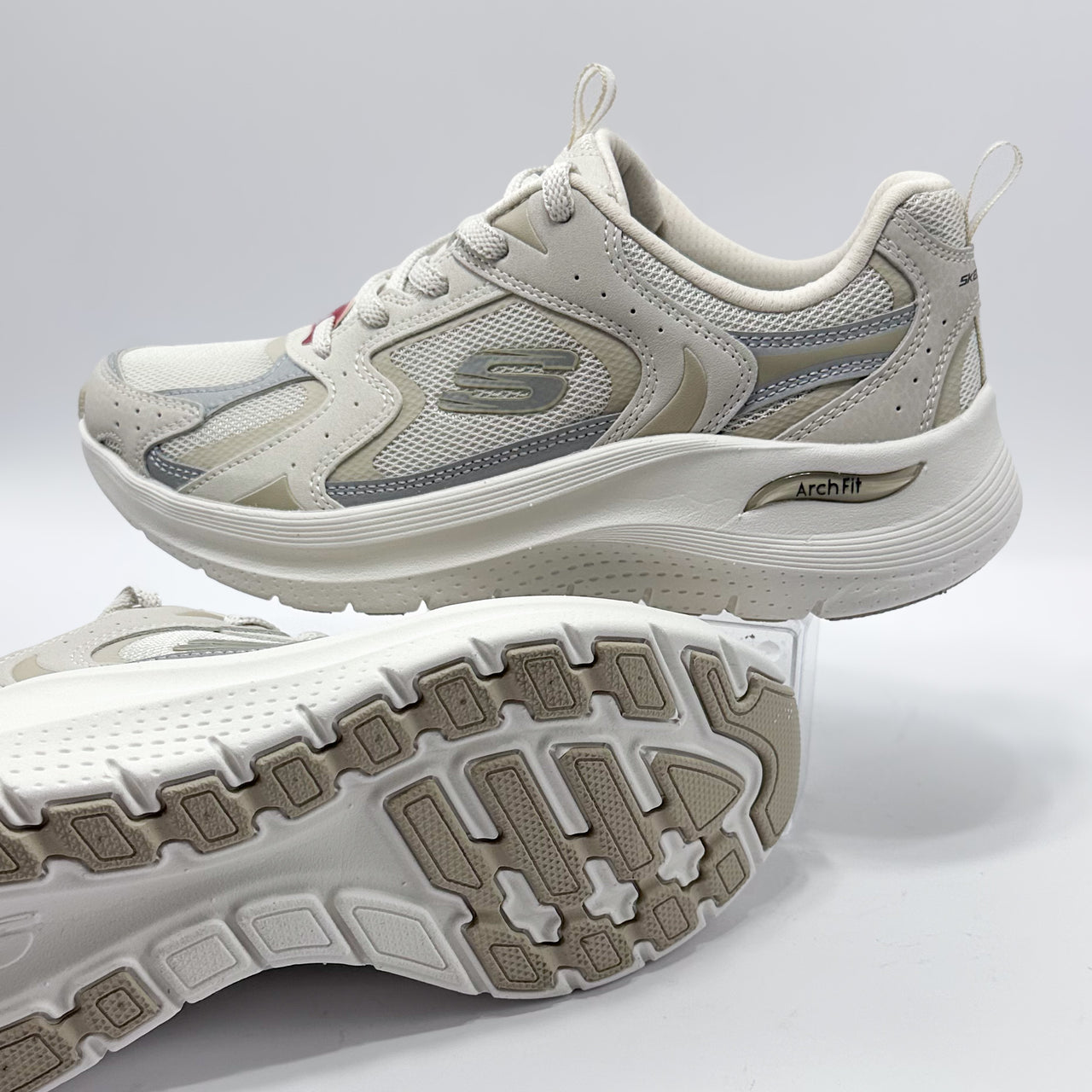 Skechers 150332/NAT  Arch Fit 2.0 Vintage Luxe Zapatilla Mujer