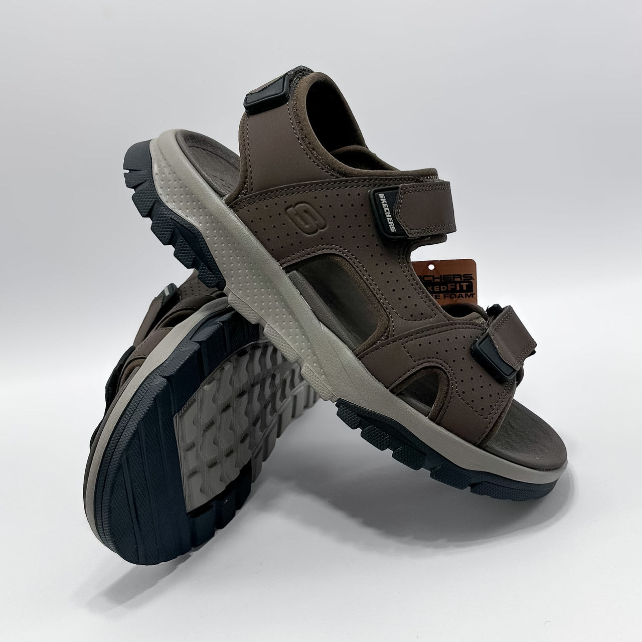Skechers 205724/BRN Wagner Avalon Sandalias Hombre