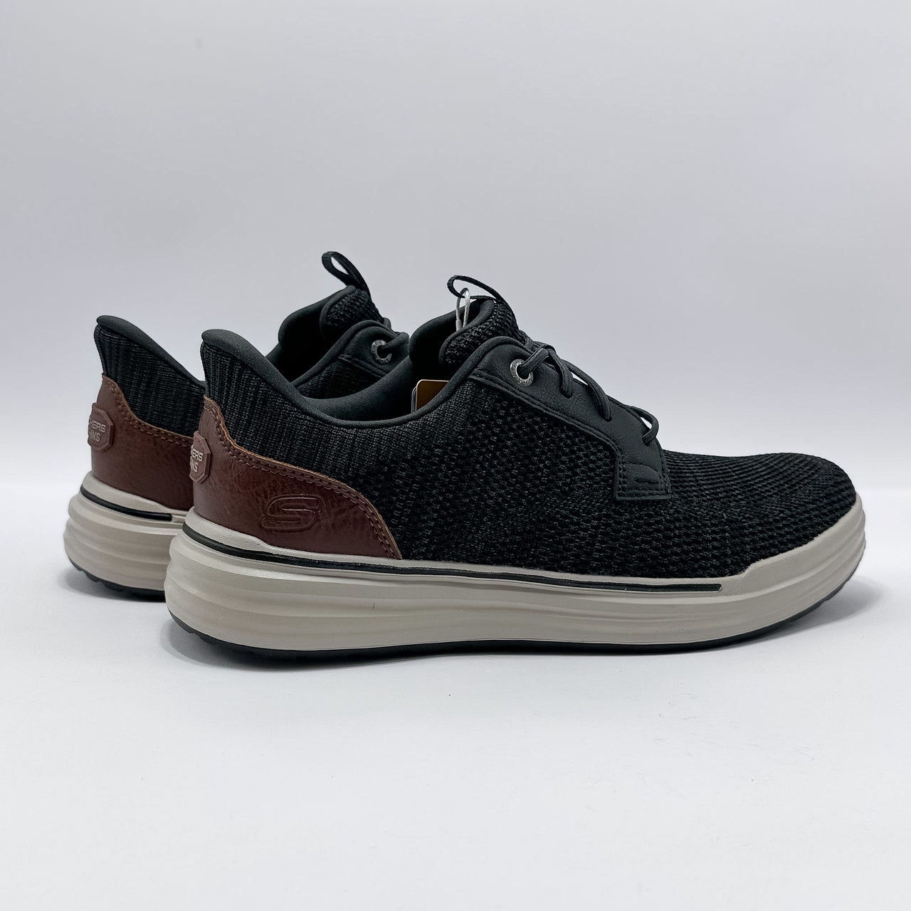 Skechers 211196/BLK Sterlin Ramone Zapatillas Hombre