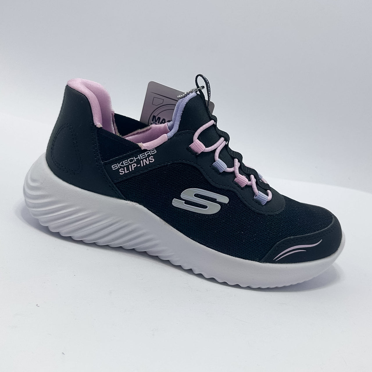 Skechers 303585 L/BLK Bounder Simple Cute Zapatilla Kids