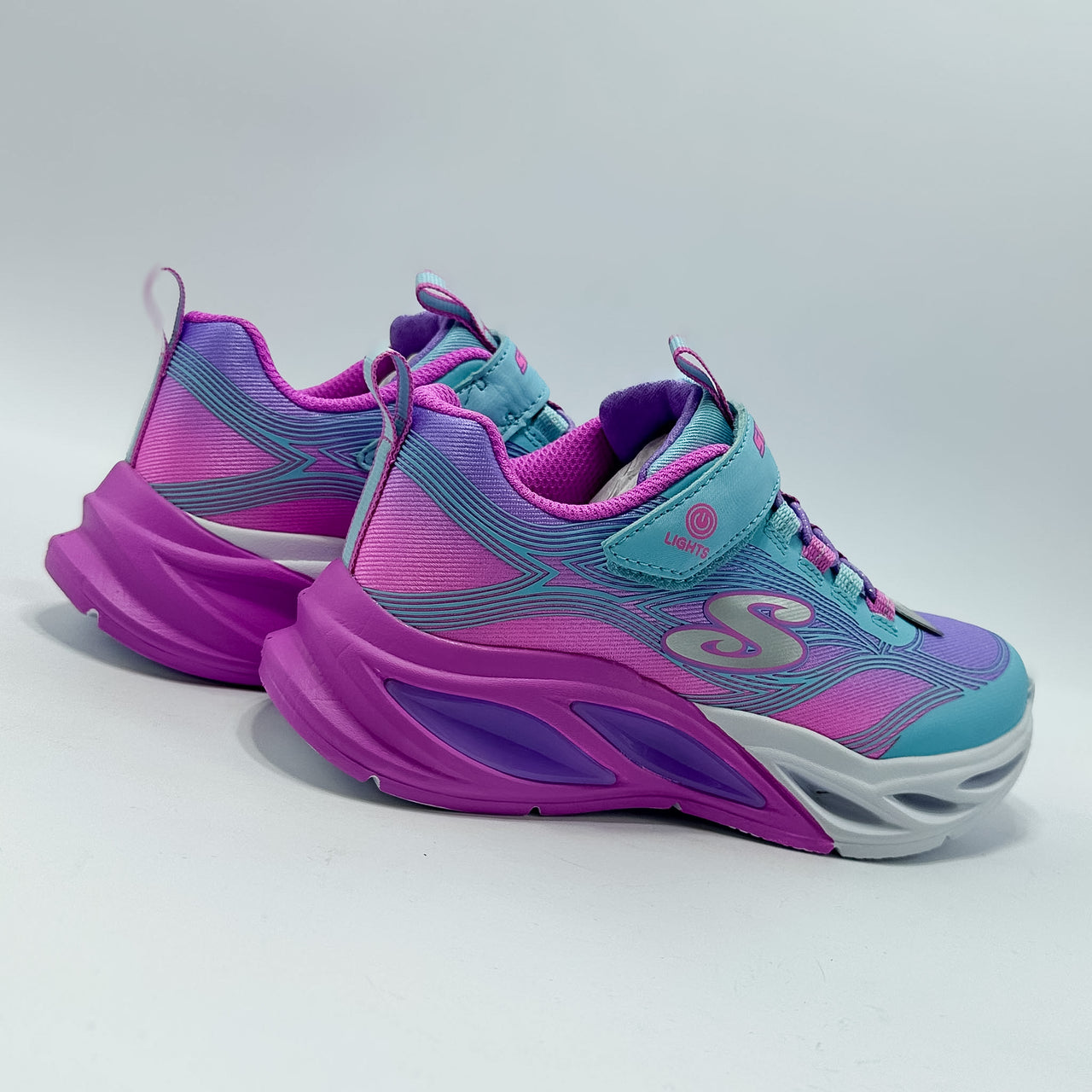 Skechers 303712L/TQMT S Lights Cosmic Glow Zapatilla Kids