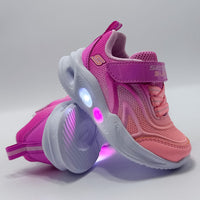 Skechers 303713N/PKMT S Lights Sola Glow Color Breeze Zapatilla Kids