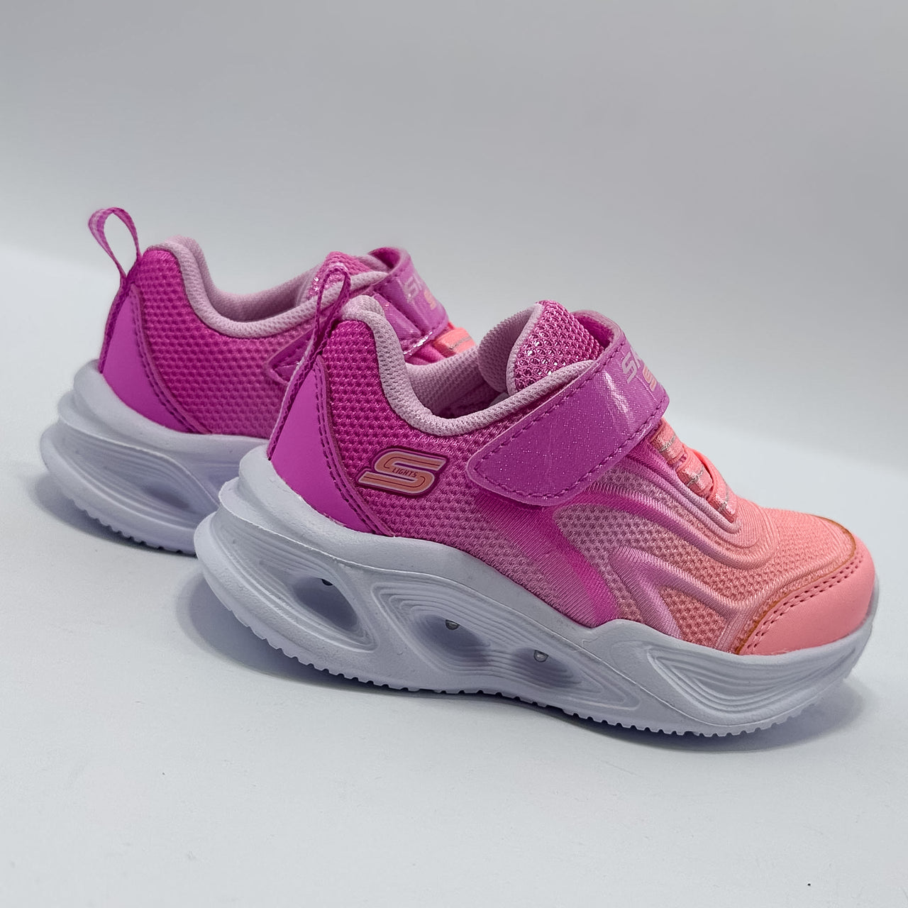 Skechers 303713N/PKMT S Lights Sola Glow Color Breeze Zapatilla Kids