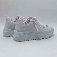 Skechers 310387L/WHT Uno Lite Easy Zip Zapatilla Kids