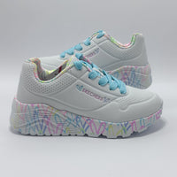 Skechers 314976L/WPTQ Uno Lite Lovely Luv Zapatilla Kids