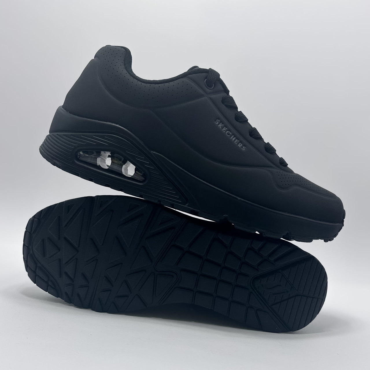 Skechers 52458/BBK Uno Stand On Air Zapatillas Hombre