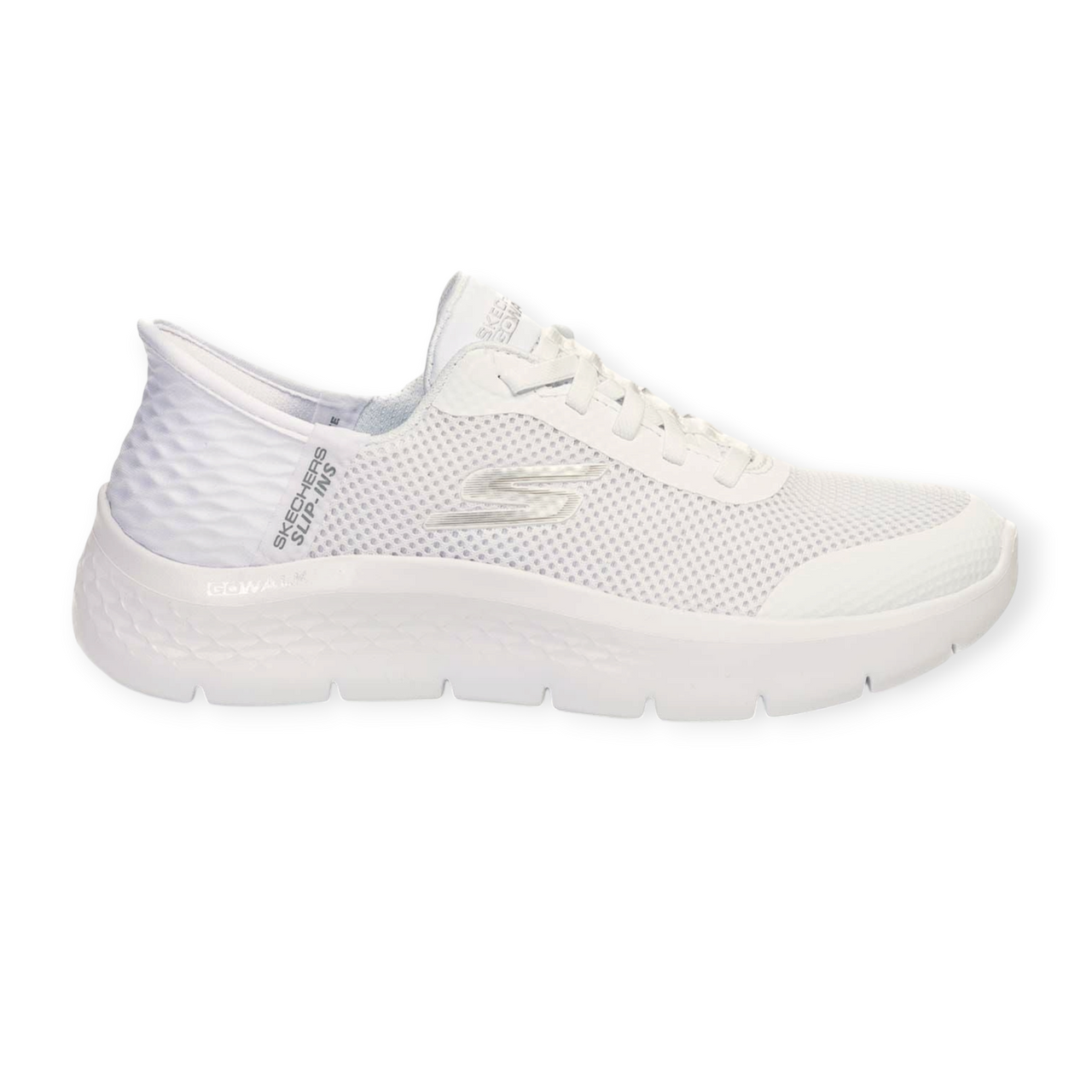 Skechers 124836/WHT Go Walk Flex Slip-ins Zapatilla Mujer