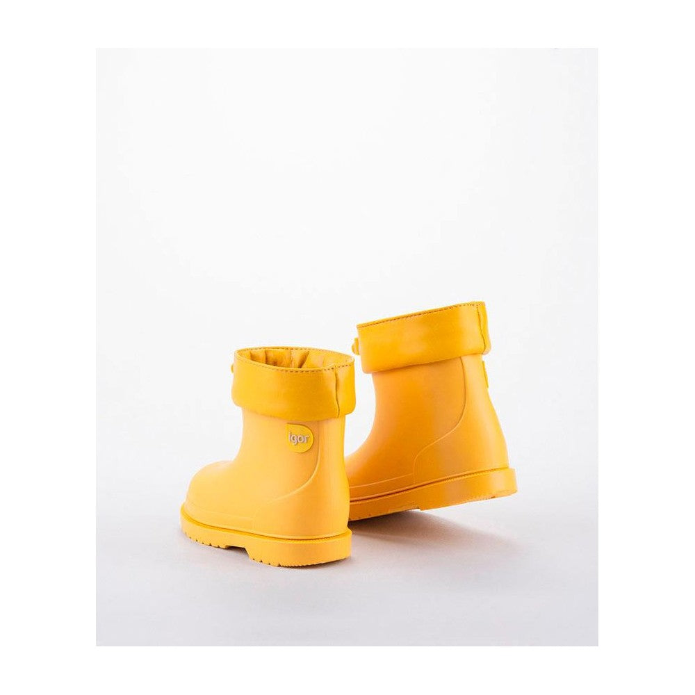 Bota de agua Igor Bimbi Euri W10257 unisex infantil amarilla - imagen 3