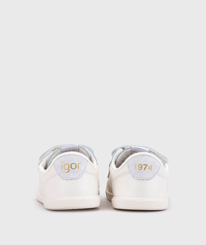 Zapatilla barefoot Igor Tennis W10325 unisex infantil blanca - imagen 5