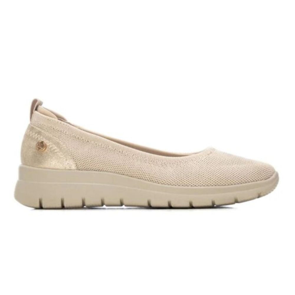 XTI 144370 Beige Manoletina Mujer