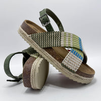 XTI 150898 Kaki Sandalia Kids