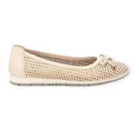 XTI 143913 Beige Manoletina Mujer