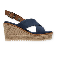 REFRESH 171542 Navy Sandalia Mujer