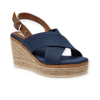 REFRESH 171542 Navy Sandalia Mujer