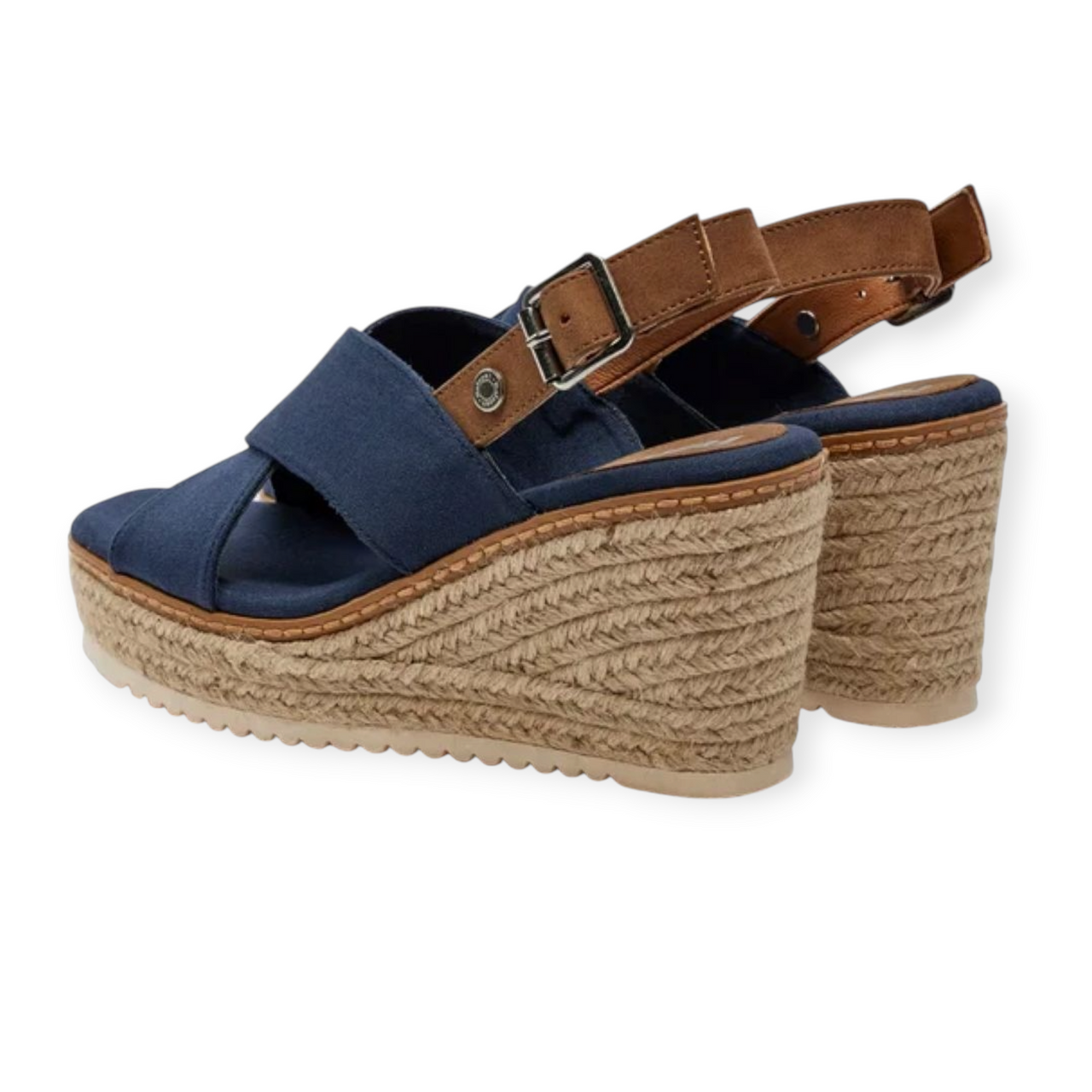 REFRESH 171542 Navy Sandalia Mujer