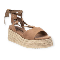 REFRESH 170848 Camel Sandalia Mujer