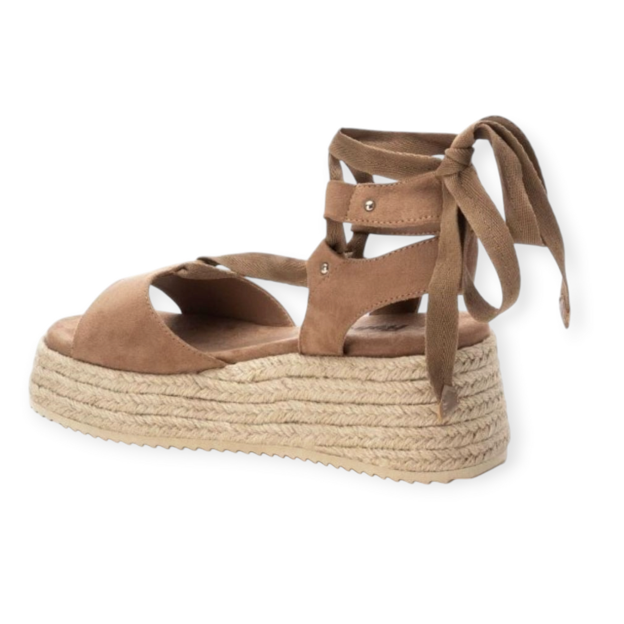 REFRESH 170848 Camel Sandalia Mujer
