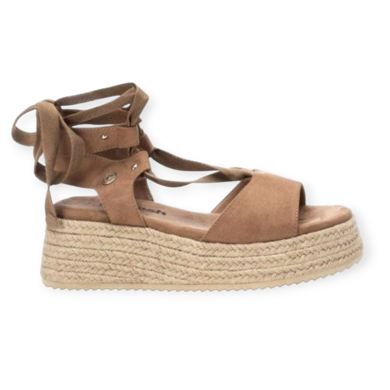 REFRESH 170848 Camel Sandalia Mujer