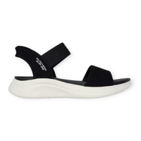 Skechers 119804/BLK Ultra Flex 3.0 Summerville Sandalia Mujer