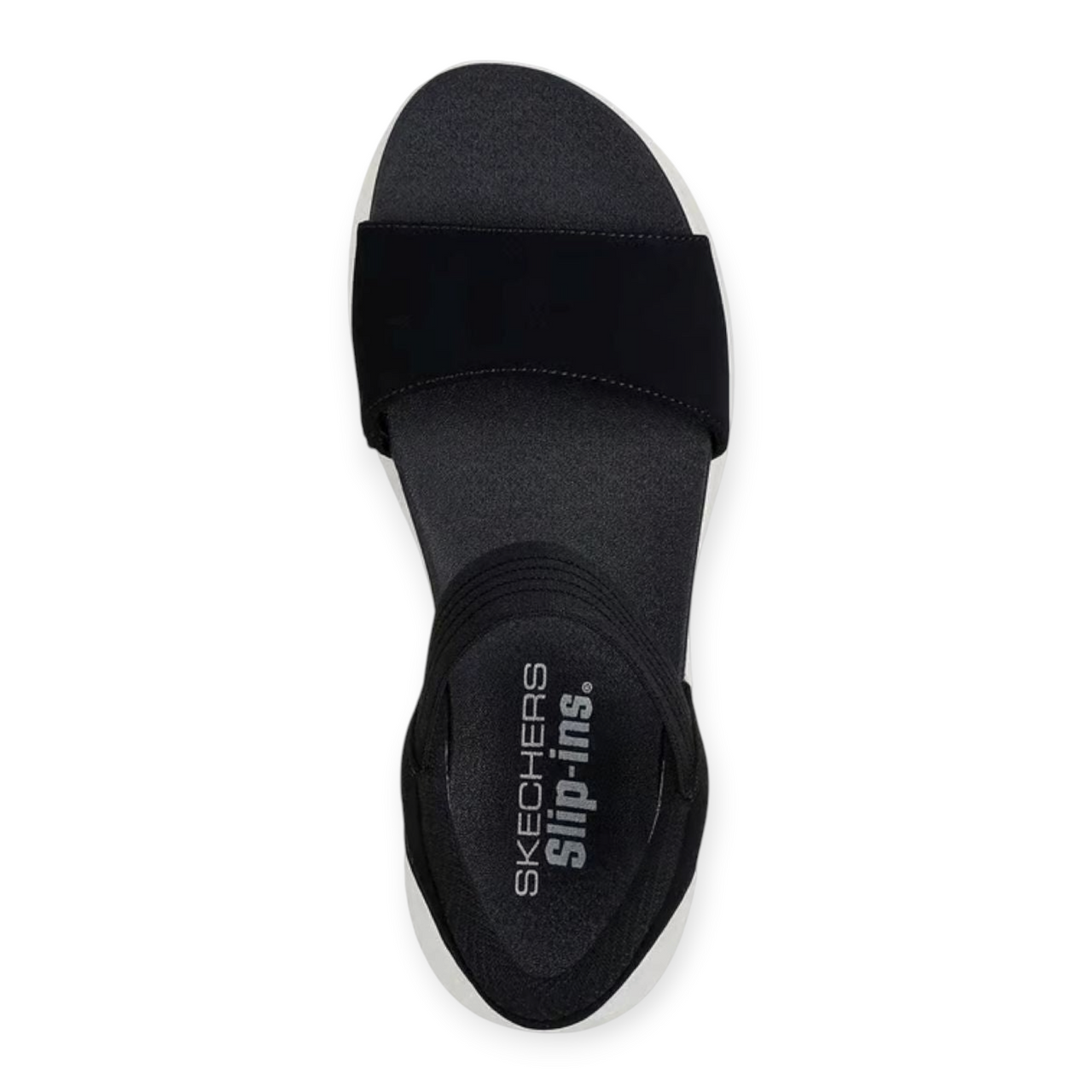 Skechers 119804/BLK Ultra Flex 3.0 Summerville Sandalia Mujer