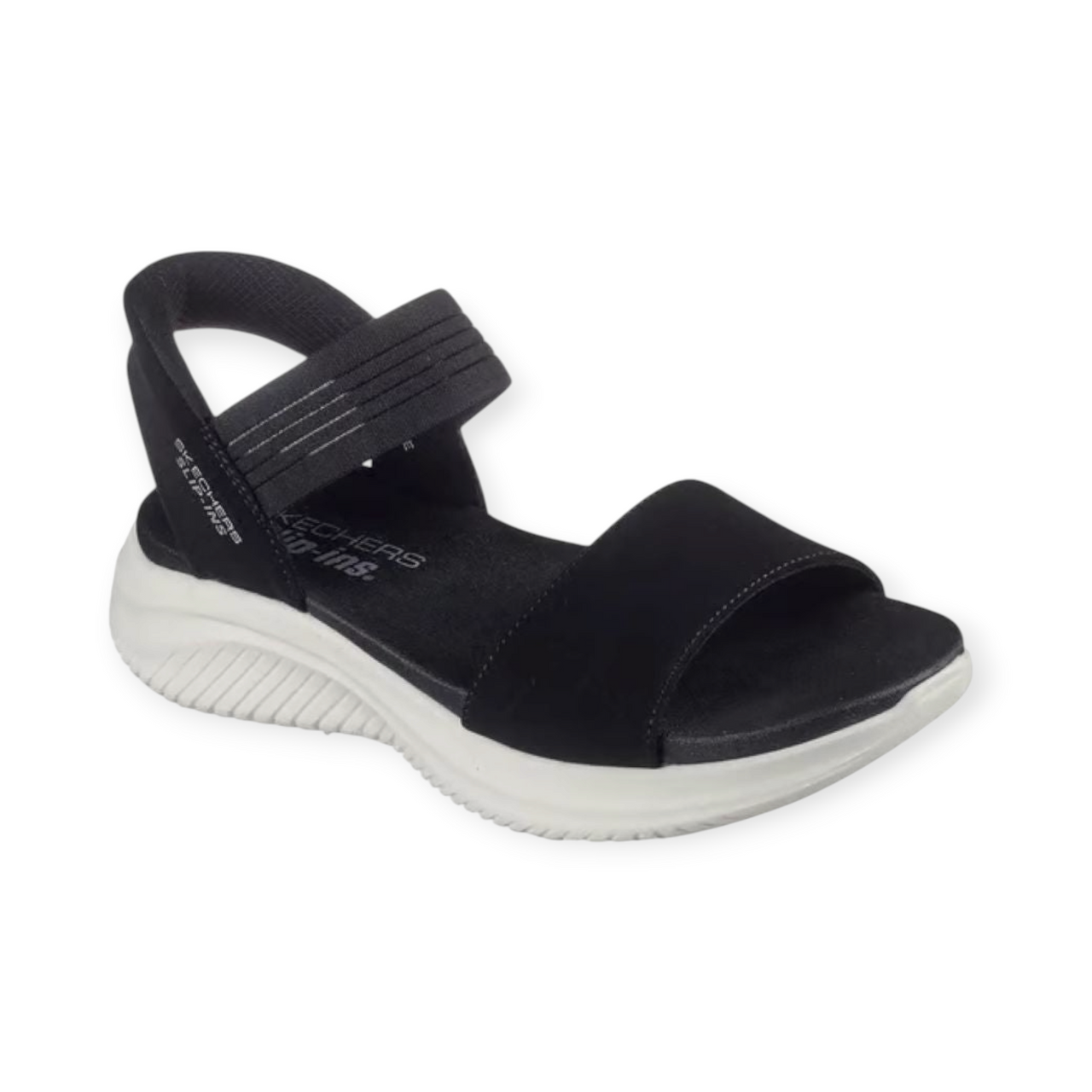 Skechers 119804/BLK Ultra Flex 3.0 Summerville Sandalia Mujer
