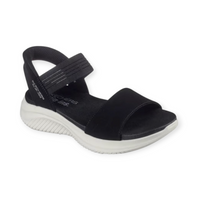Skechers 119804/BLK Ultra Flex 3.0 Summerville Sandalia Mujer