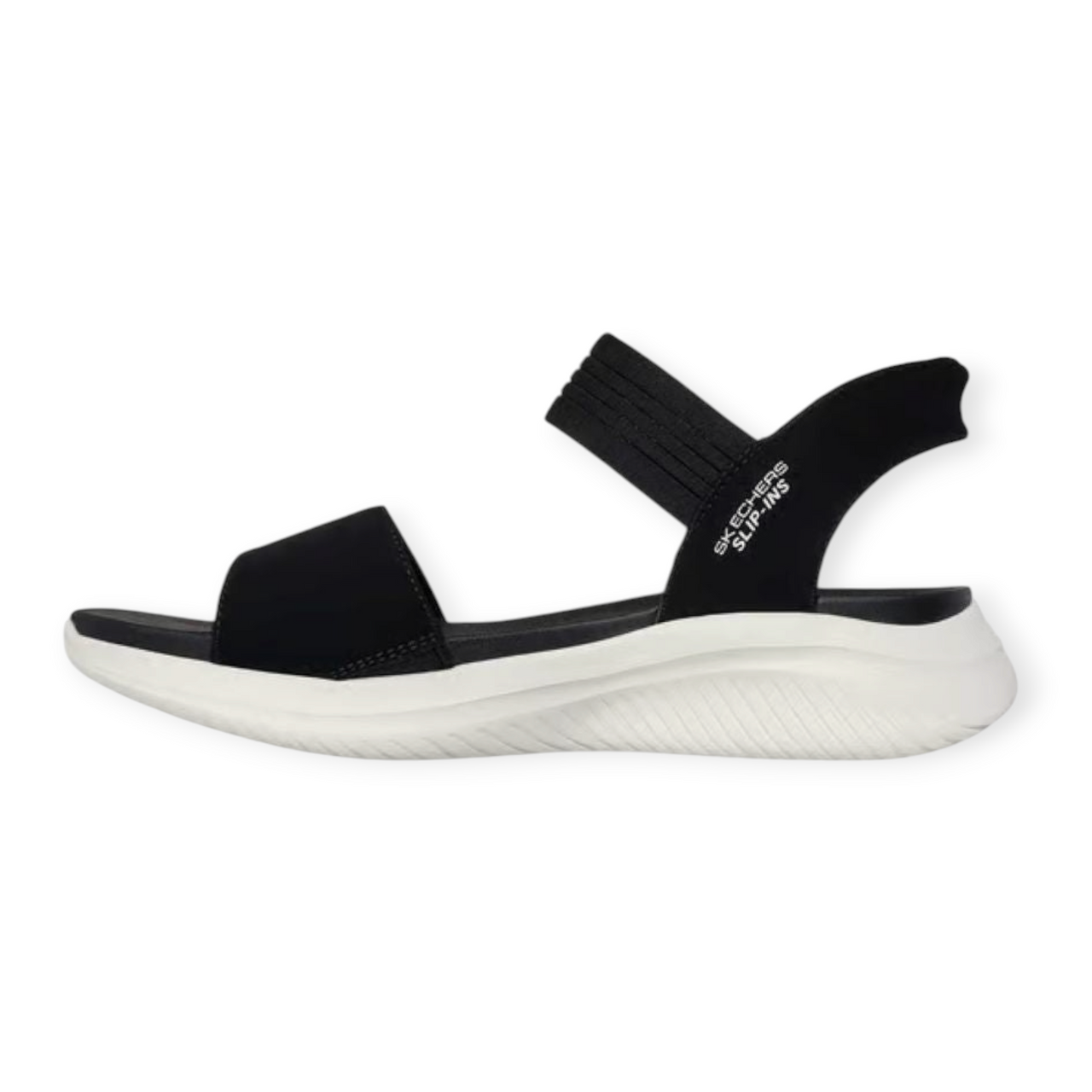 Skechers 119804/BLK Ultra Flex 3.0 Summerville Sandalia Mujer