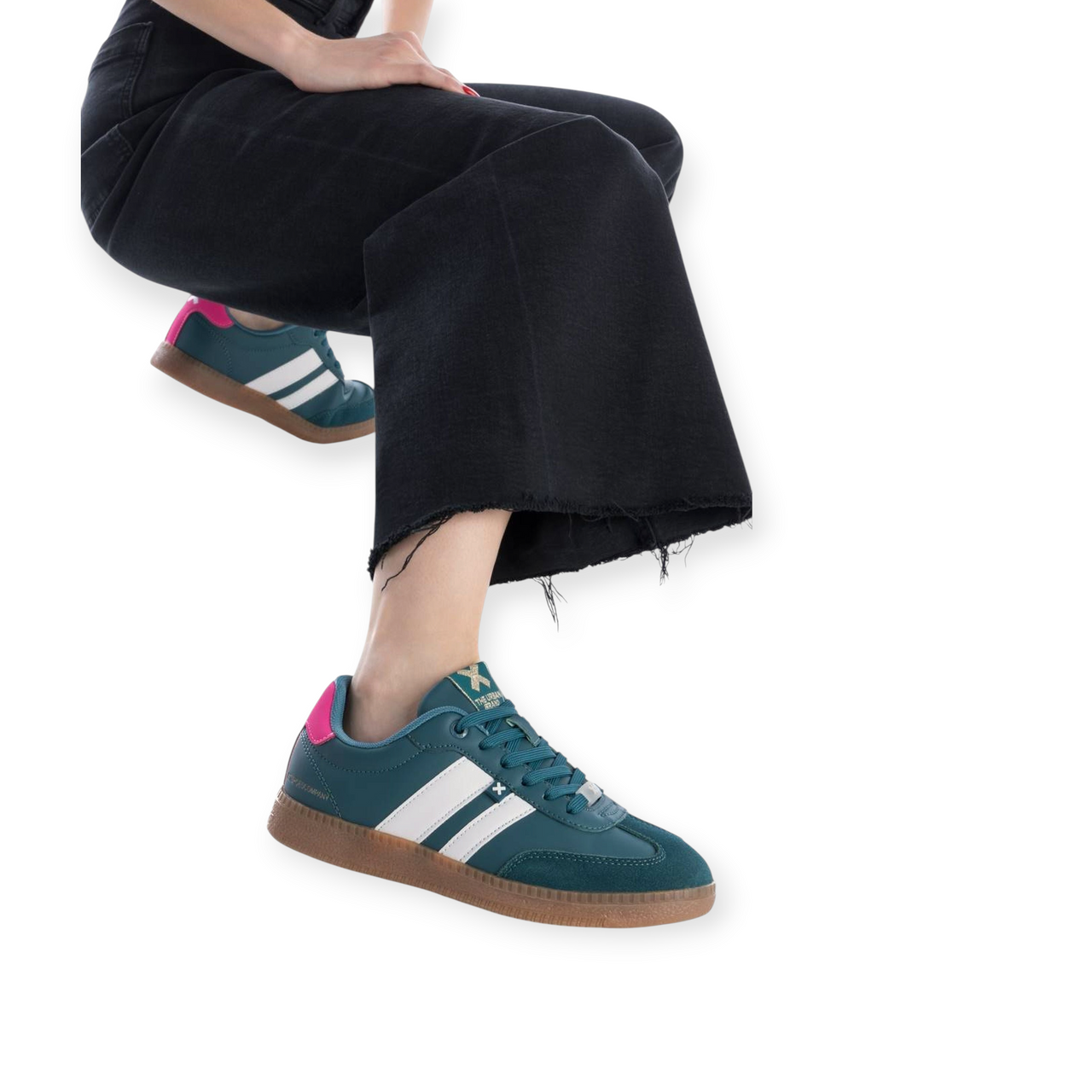 XTI 143485 Verde Zapatilla Mujer