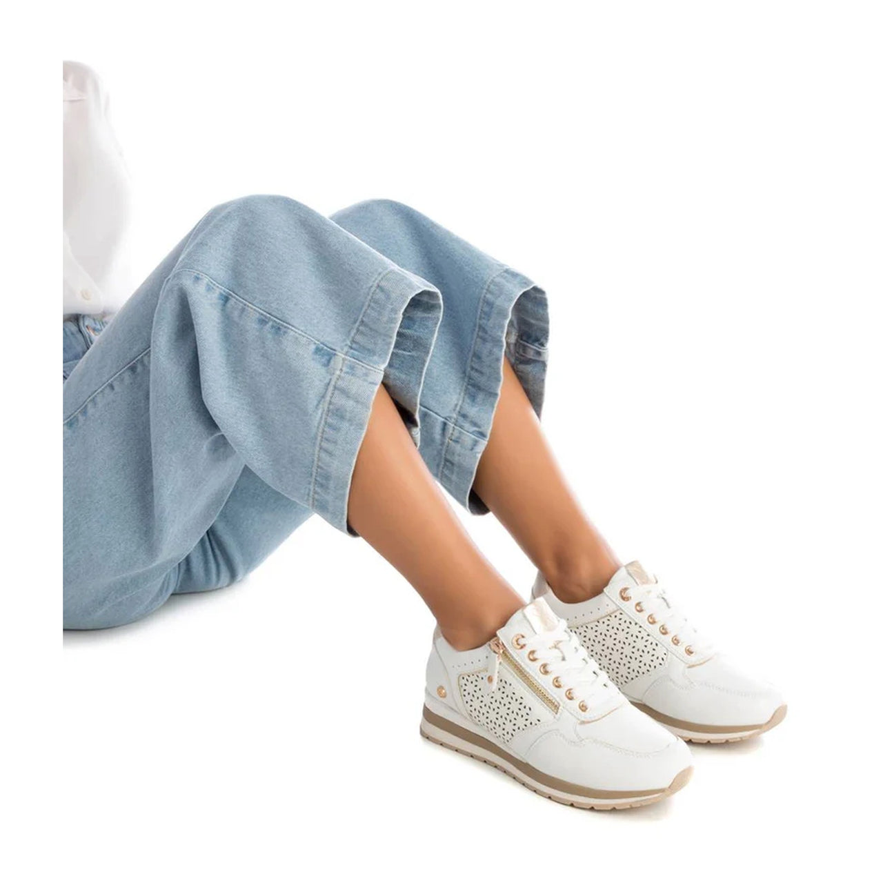 XTI 142234 Blanco Zapatilla Mujer