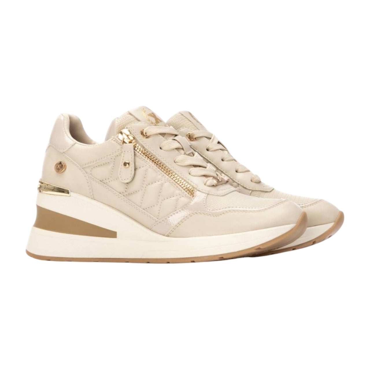 XTI 144380 Beige Zapatilla Mujer