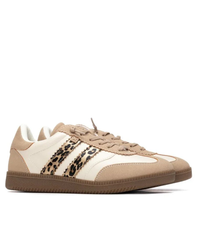 XTI 144330 Beige Zapatilla Mujer